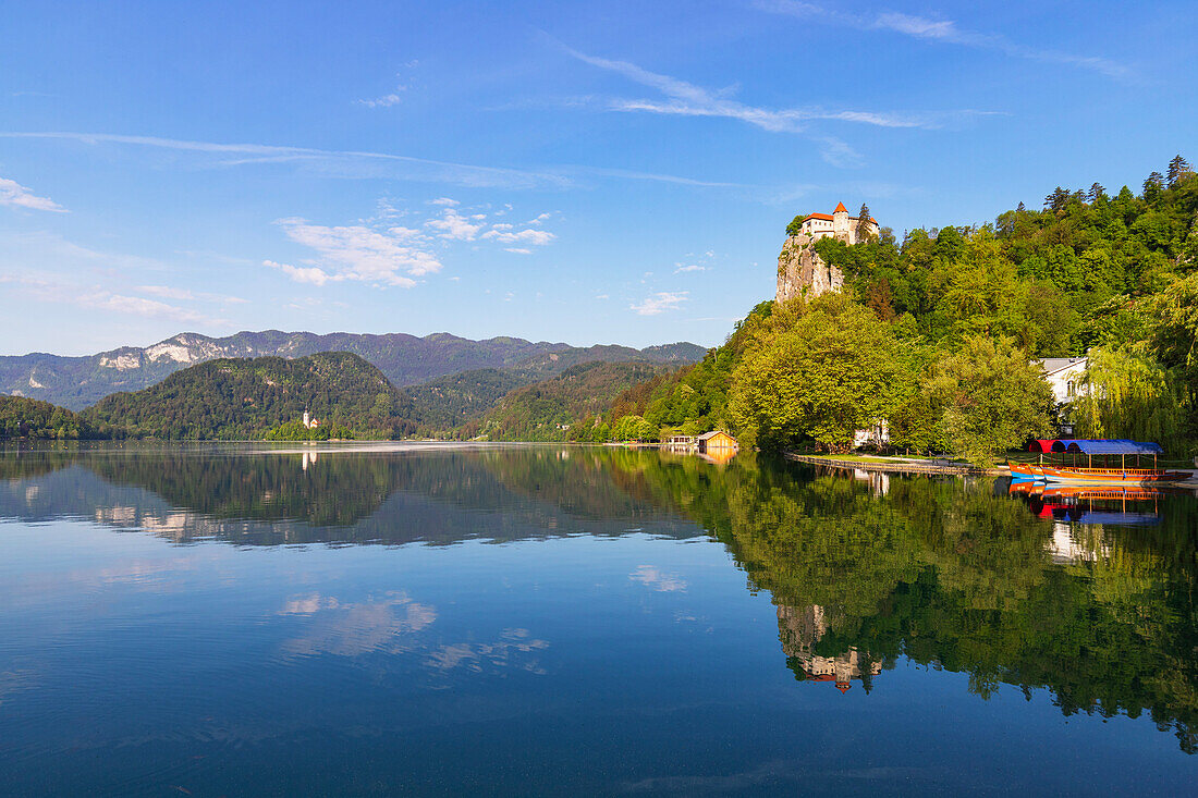 Bled Castle, Lake Bled, Serbia, Europe