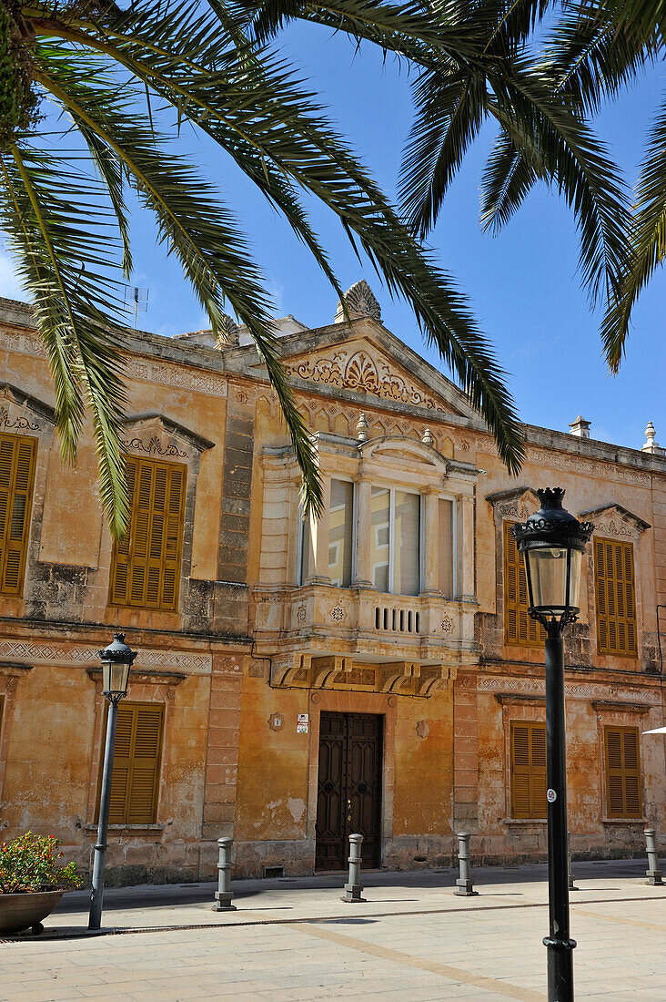 Alfonso III Square, Ciutadella de Menorca, Menorca, Balearic Islands, Spain, Mediterranean, Europe