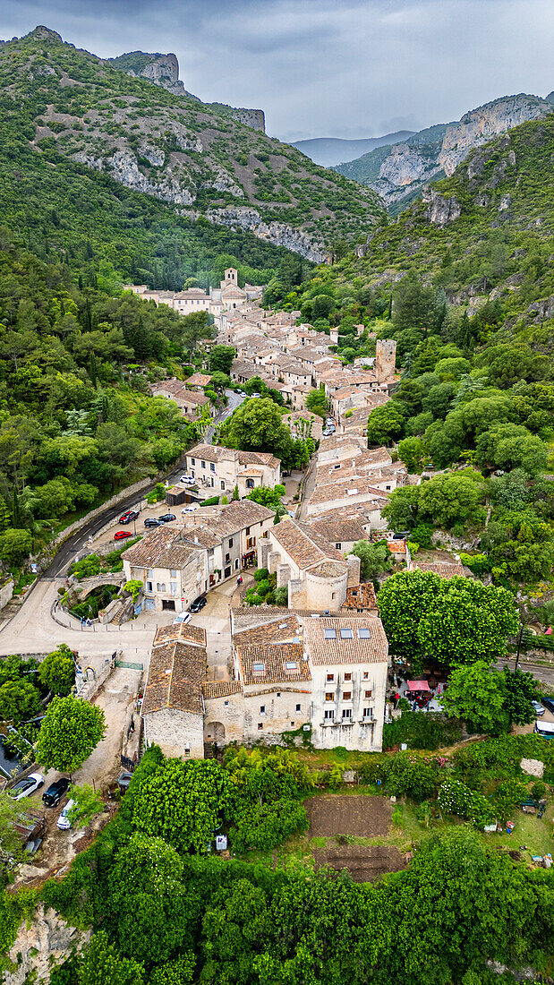 Saint-Guilhem-le-Desert, UNESCO-Welterbestätte, Jakobsweg, Herault, Okzitanien, Frankreich, Europa