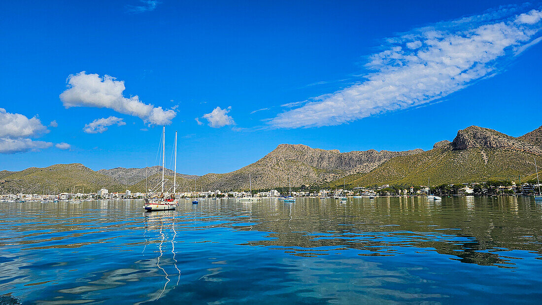 Bay of Pollenca, Mallorca, Balearic islands, Spain, Mediterranean, Europe