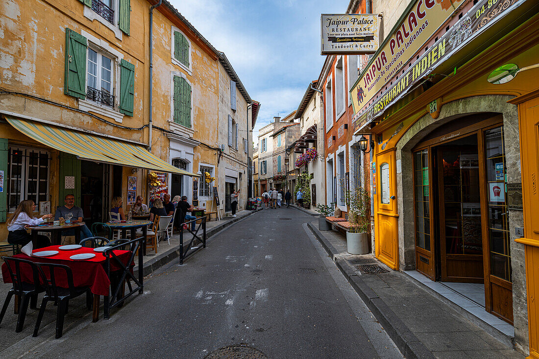 Altstadt von Arles, Bouches du Rhone, Provence-Alpes-Cote d'Azur, Frankreich, Europa