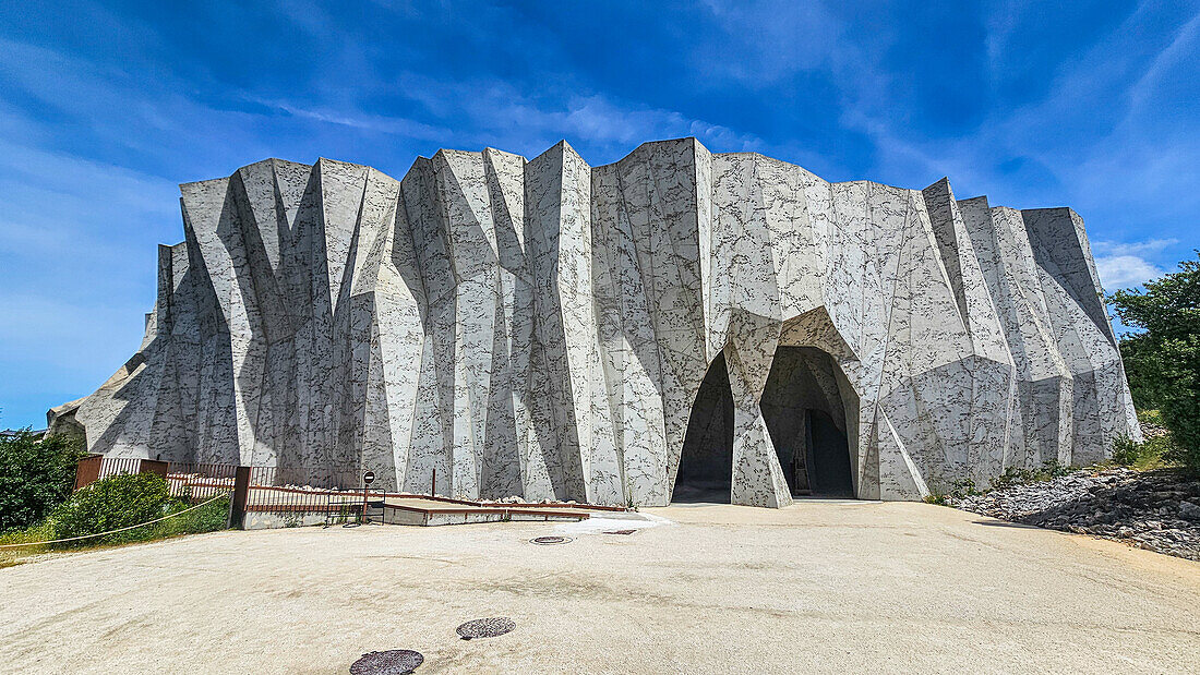 Museum in der Höhle von Chauvet-Pont-d'Arc, UNESCO-Weltkulturerbe, Ardeche, Auvergne-Rhone-Alpes, Frankreich, Europa