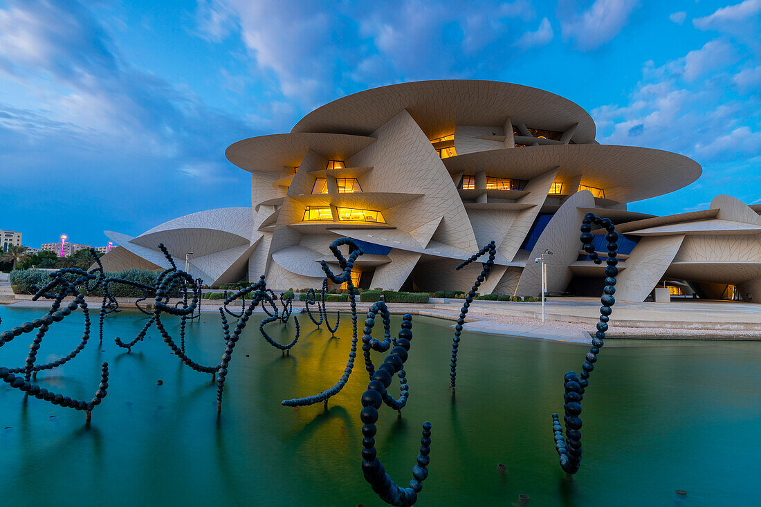 Nationalmuseum von Katar, Doha, Katar, Naher Osten