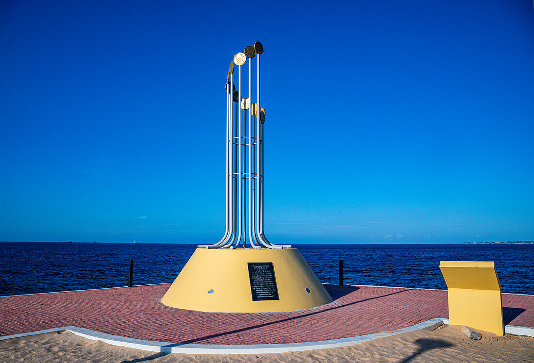 Beach park, Pemba, Punta Delgado, Northern Mozambique, Africa