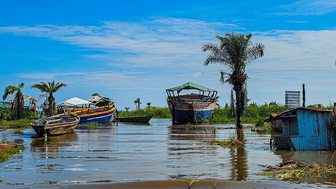 Dhow-Hafen, Ujiji, Kigoma, Tanganjikasee, Tansania, Ostafrika, Afrika