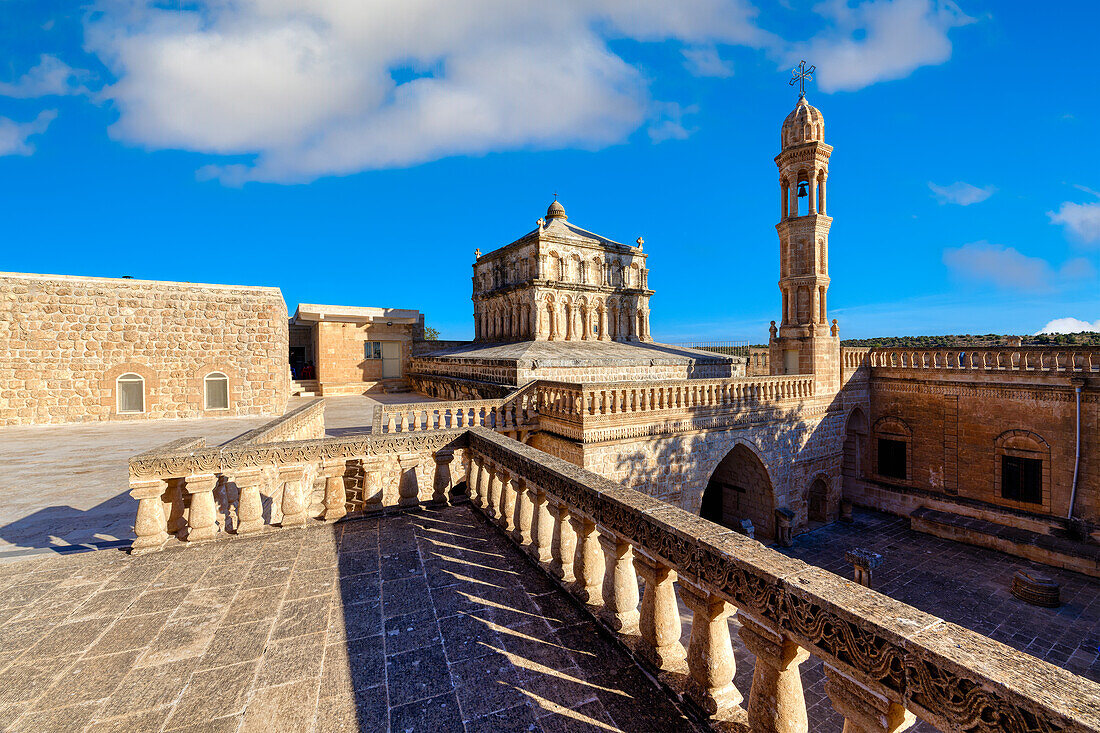 Syrian Orthodox Meyrien Ana Monastery and Church, Mardin, Turkey, Asia Minor, Asia