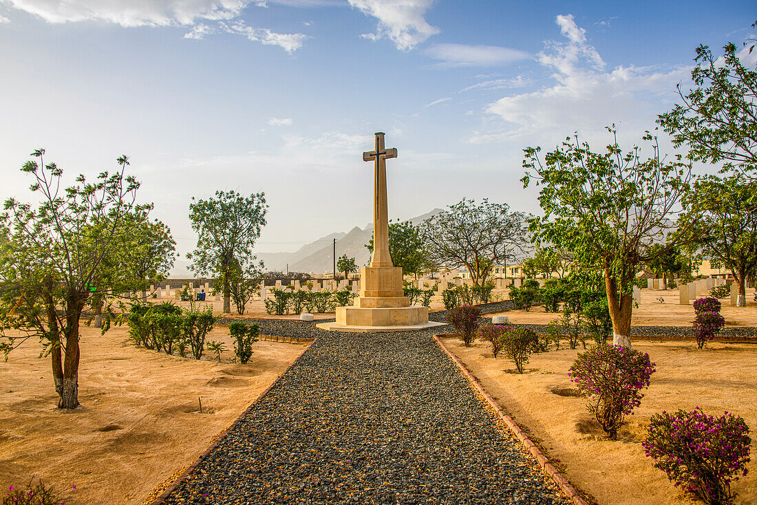 Commonwealth War Grave Cemetery, Keren, Eritrea, Africa