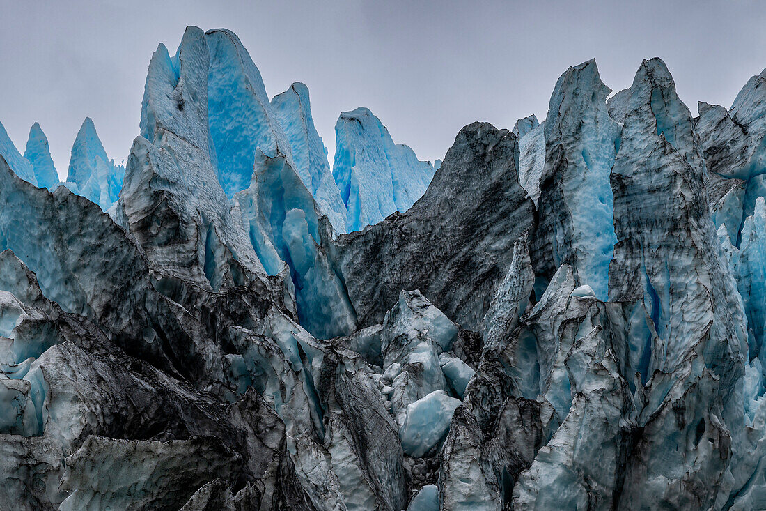 Aguila glacier, Tierra del Fuego, Chile, South America