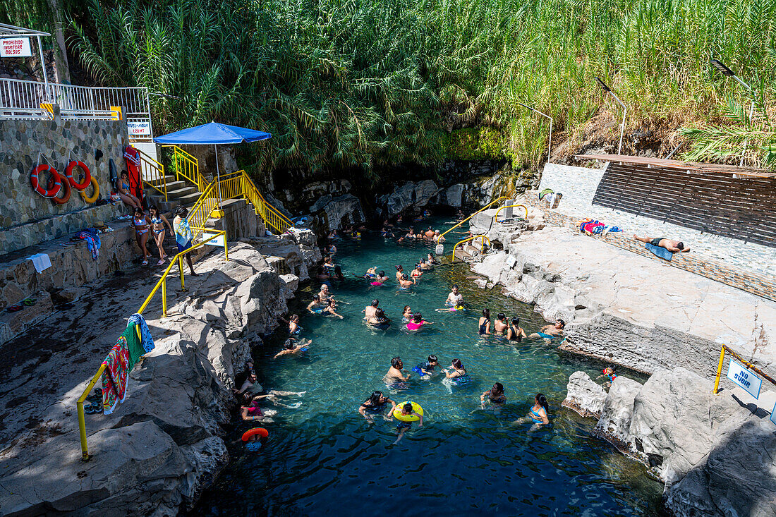 Pica hot springs, Northern Atacama, Chile, South America