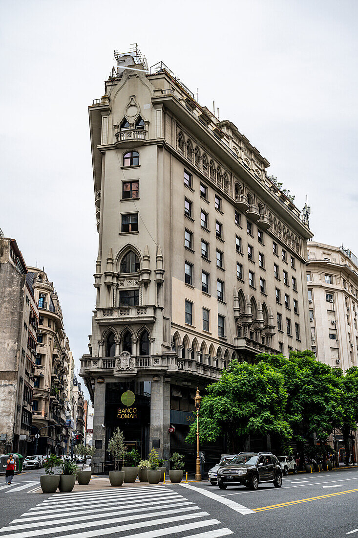 Colonial building, Center of Buenos Aires, Argentina, South America