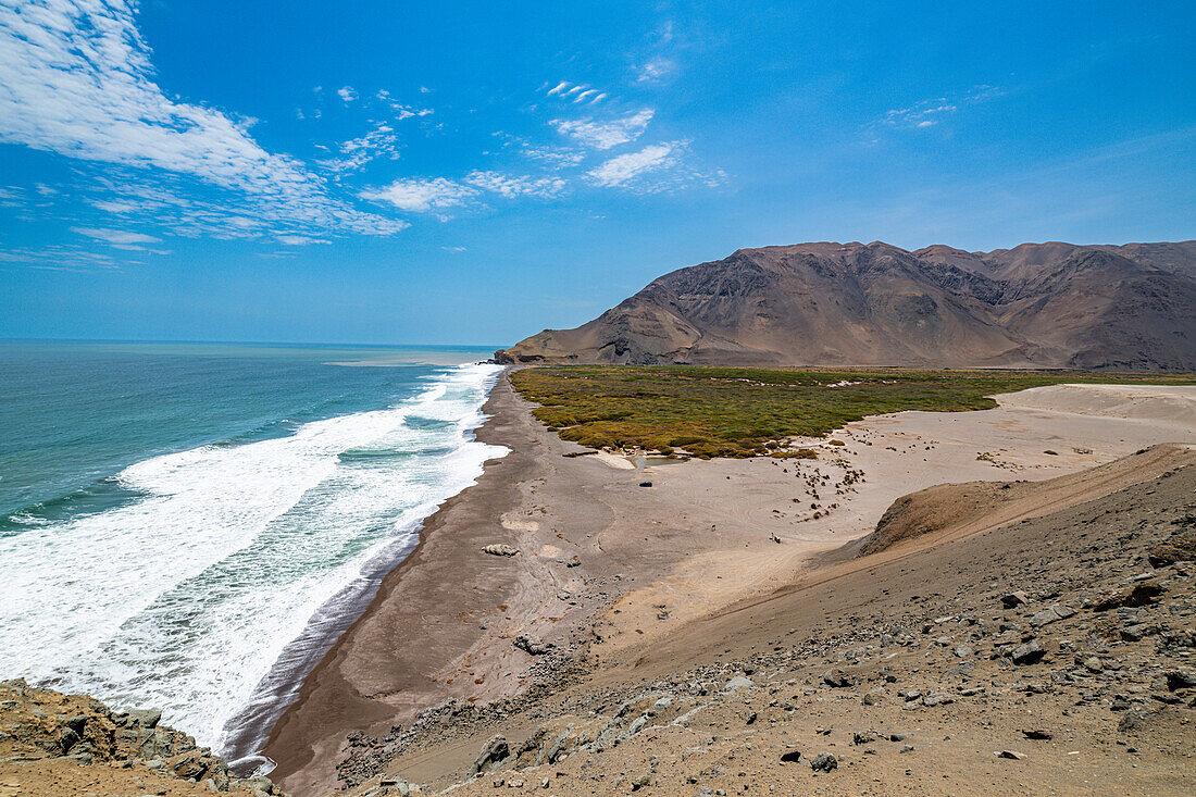 Chinchorro-Mumien, UNESCO-Welterbestätte, Camarones-Tal, nördliche Atacama-Wüste, Chile, Südamerika