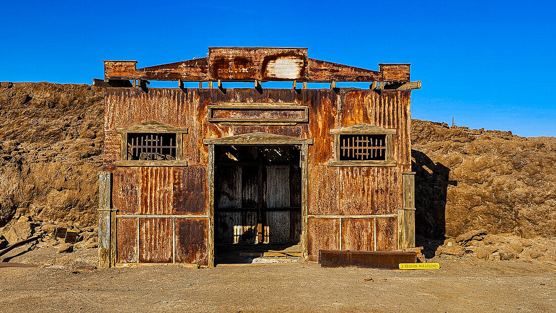 Humberstone-Salpeterwerke, UNESCO-Welterbestätte, nördliche Atacama, Chile, Südamerika