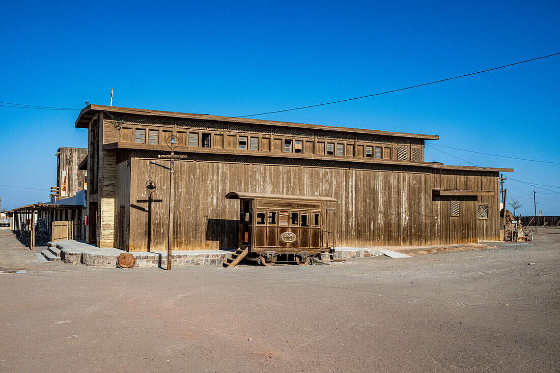 Humberstone Saltpeter Works, UNESCO World Heritage Site, northern Atacama, Chile, South America