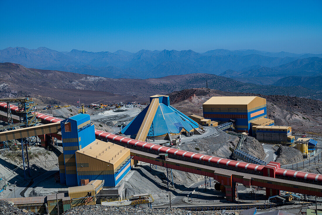 Sewell Mining Town, UNESCO World Heritage Site, Chile, South America