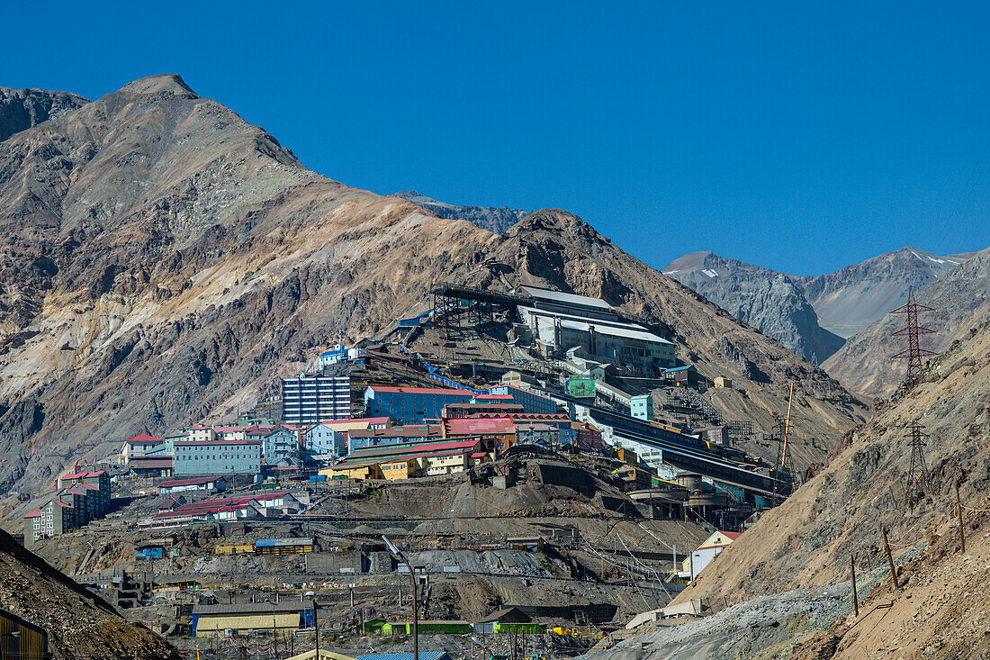 Sewell Mining Town, UNESCO-Welterbestätte, Chile, Südamerika