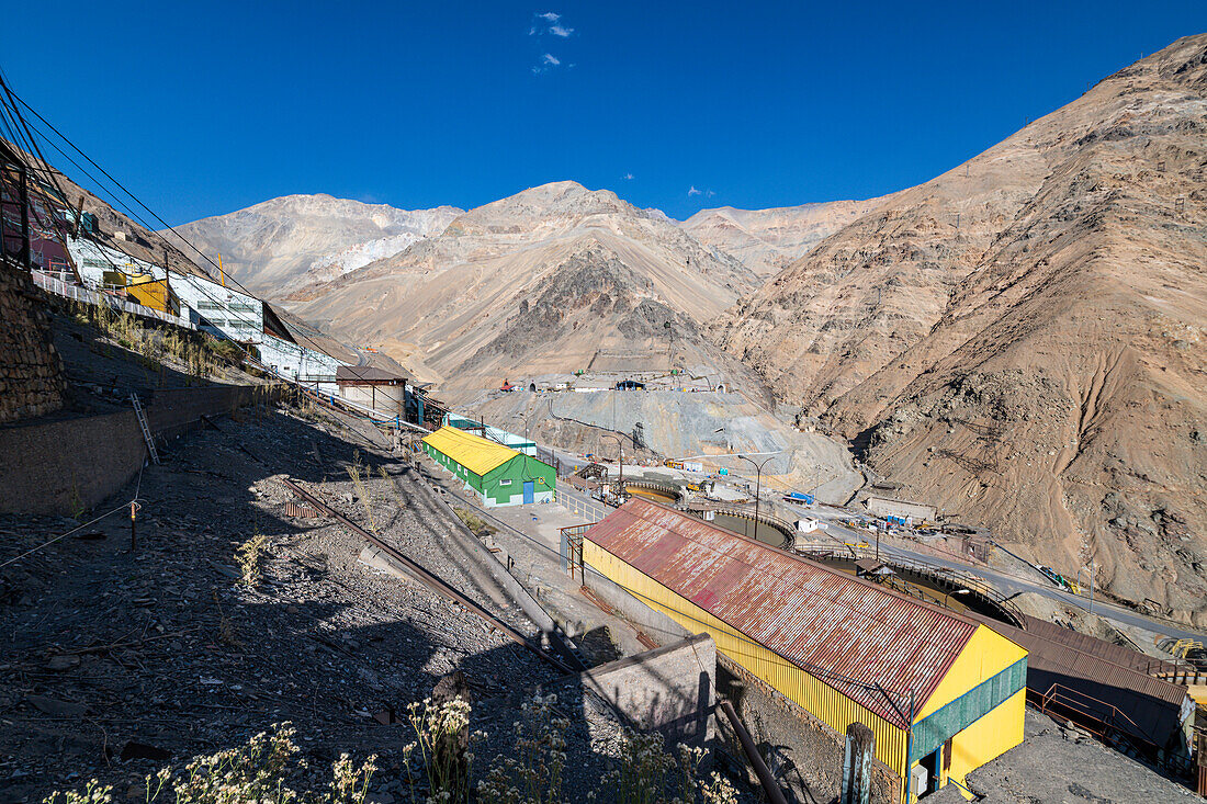 Sewell Mining Town, UNESCO-Welterbestätte, Chile, Südamerika