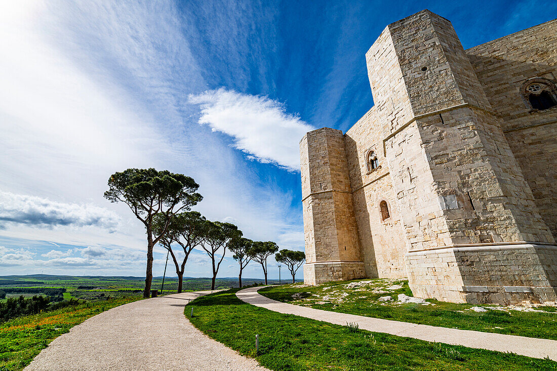 Castel del Monte, UNESCO-Welterbestätte, Apulien, Italien, Europa