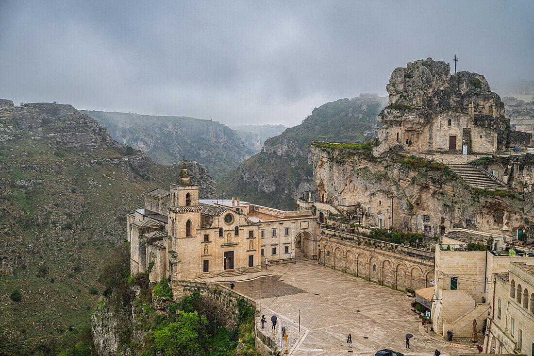 Sassi di Matera, UNESCO World Heritage Site, Basilicata, Italy, Europe