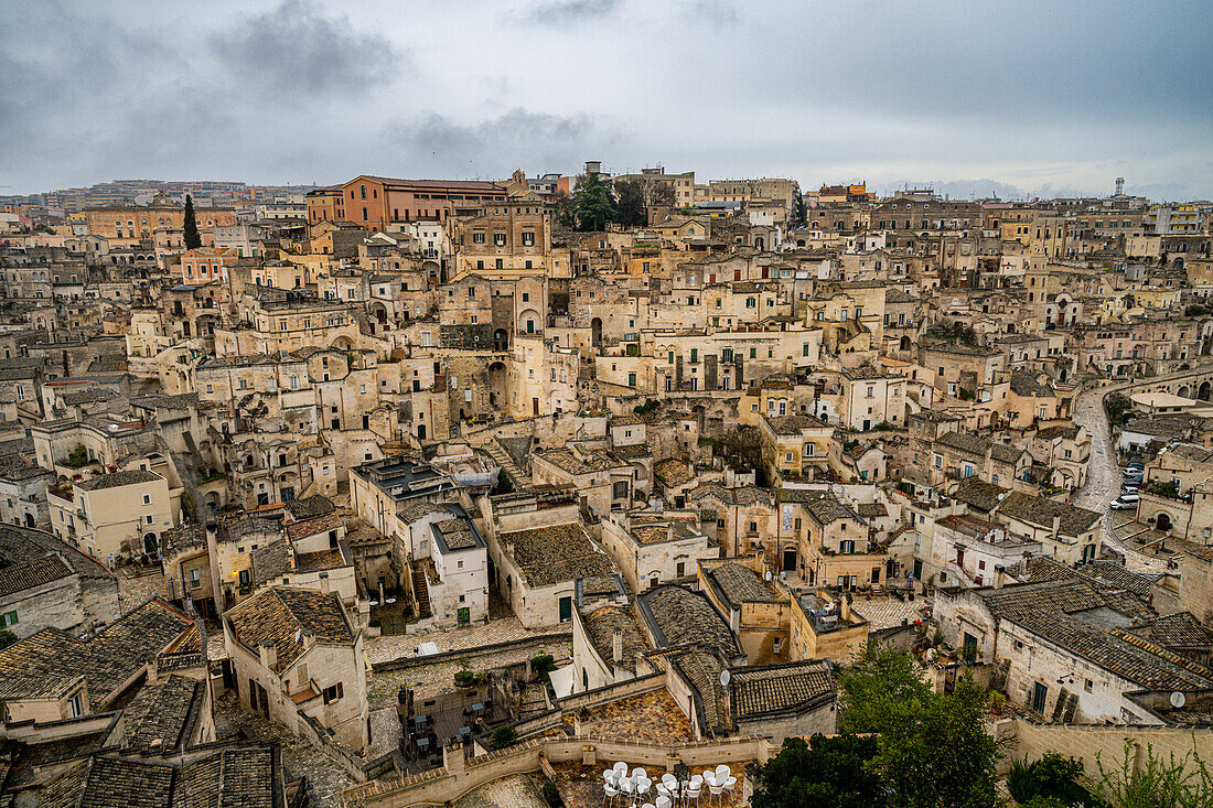 Sassi di Matera, UNESCO-Welterbestätte, Basilikata, Italien, Europa