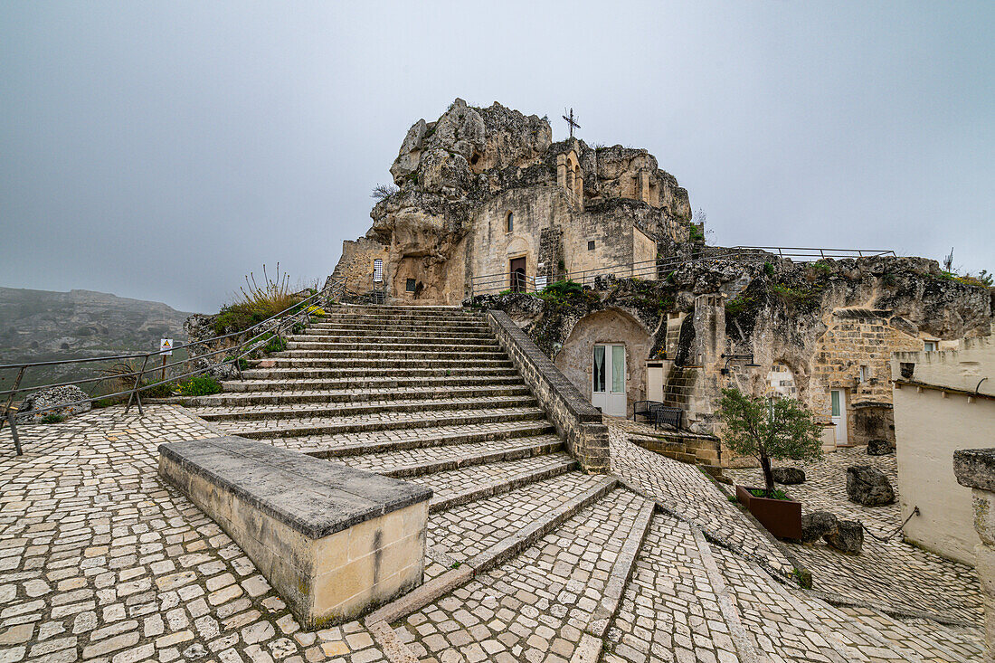 Sassi di Matera, UNESCO-Welterbestätte, Basilikata, Italien, Europa