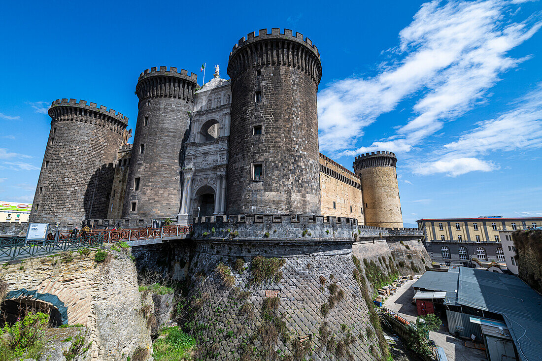 Castel Nuovo, das historische Zentrum von Neapel (Napoli), UNESCO-Welterbe, Kampanien, Italien, Europa