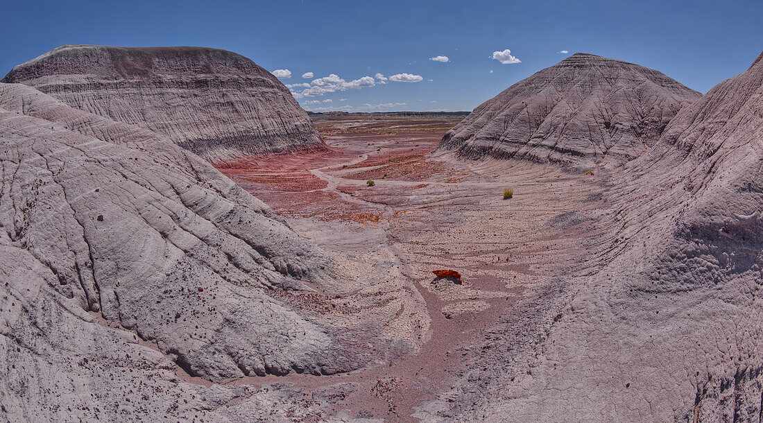 East slopes of Haystack Mesa in Petrified Forest National Park, Arizona, United States of America, North America