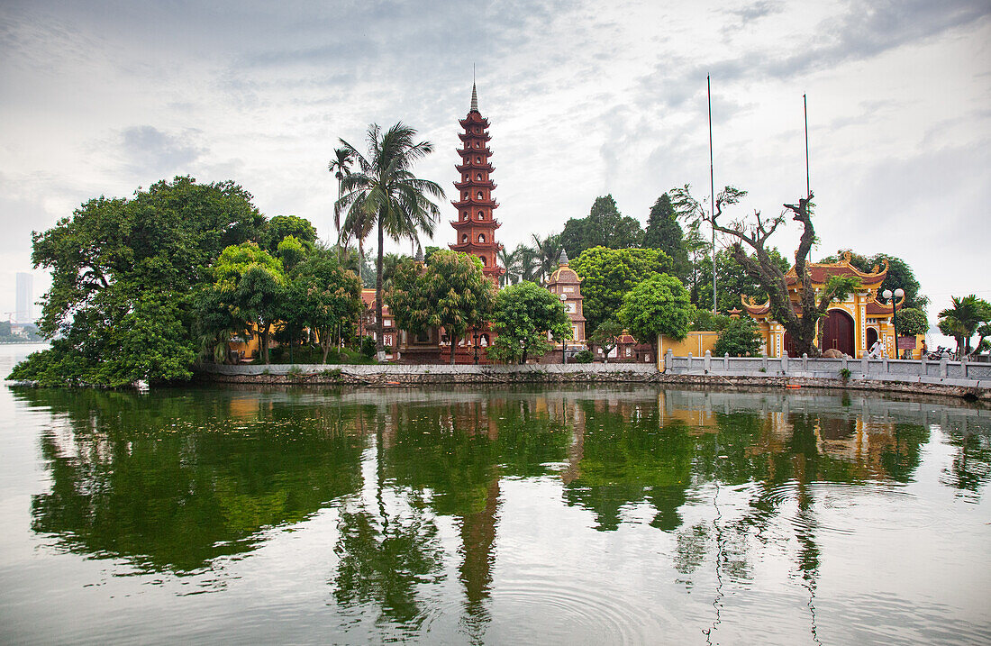 Tran-Quoc-Tempel in Hanoi, Vietnam, Indochina, Südostasien, Asien