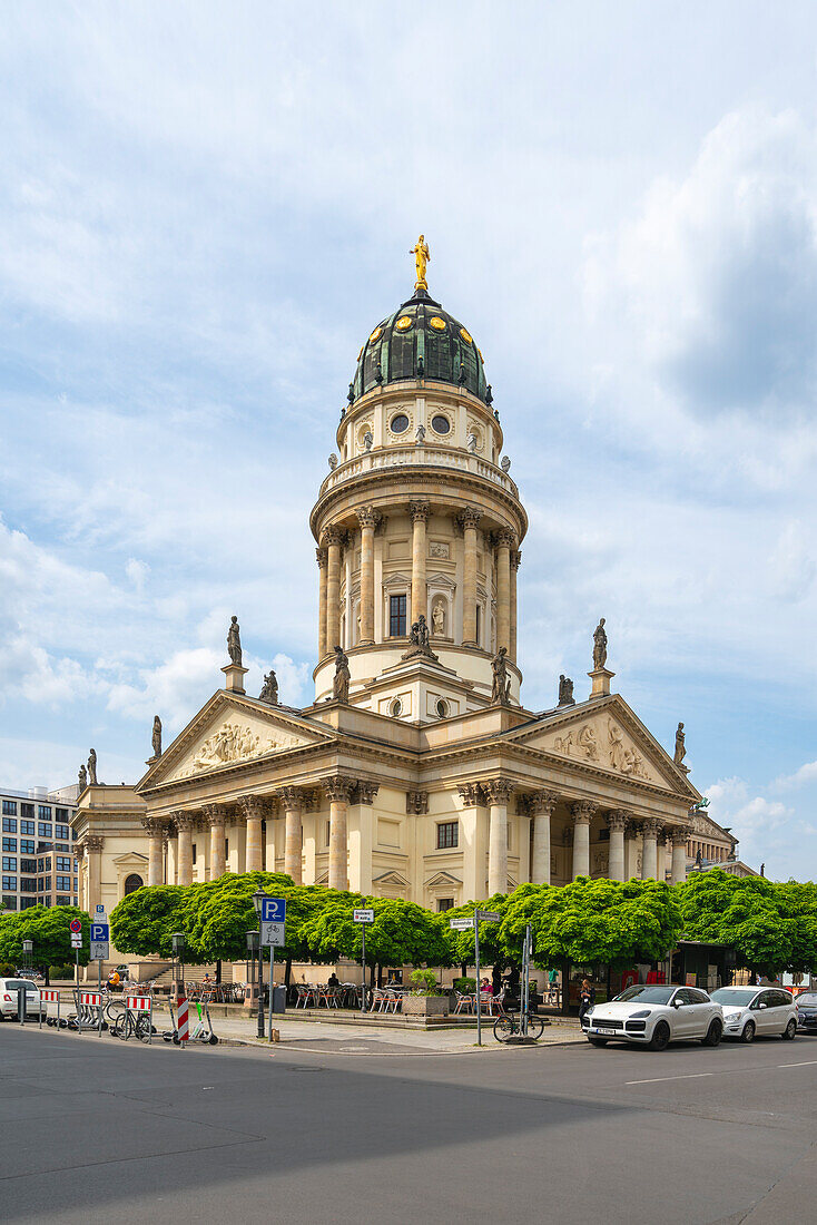 Neue Kirche (New Church) at Gendarmenmarkt square, Mitte, Berlin, Germany, Europe