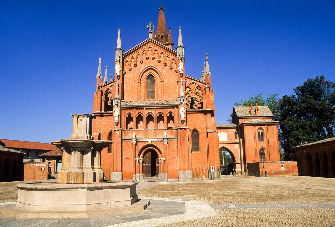 Kirche von San Vittore, Pollenzo, Provinz Cuneo, Region Piemont, Italien, Europa