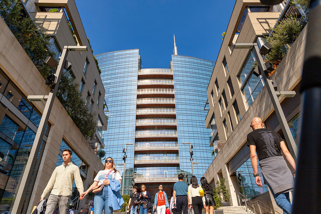 Porta Nuova district, Milan, Lombardy, Italy, Europe