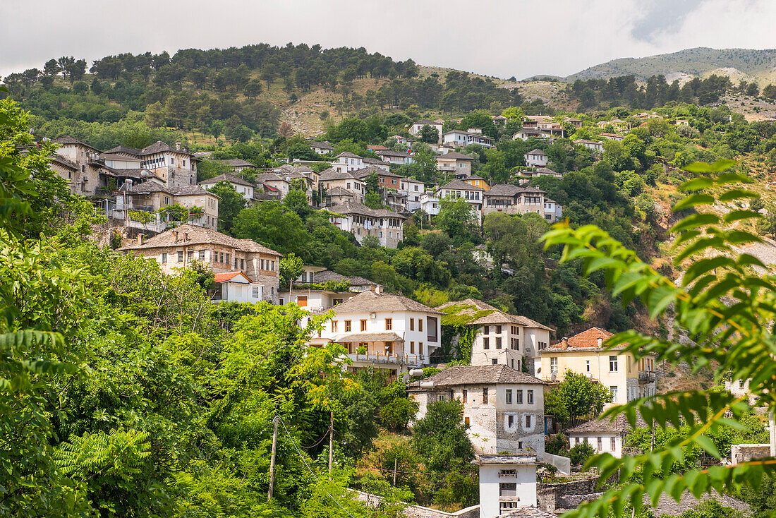 Gjirokaster (Gjirokastra), Gemeinde Südalbanien, UNESCO-Welterbestätte, Albanien, Europa