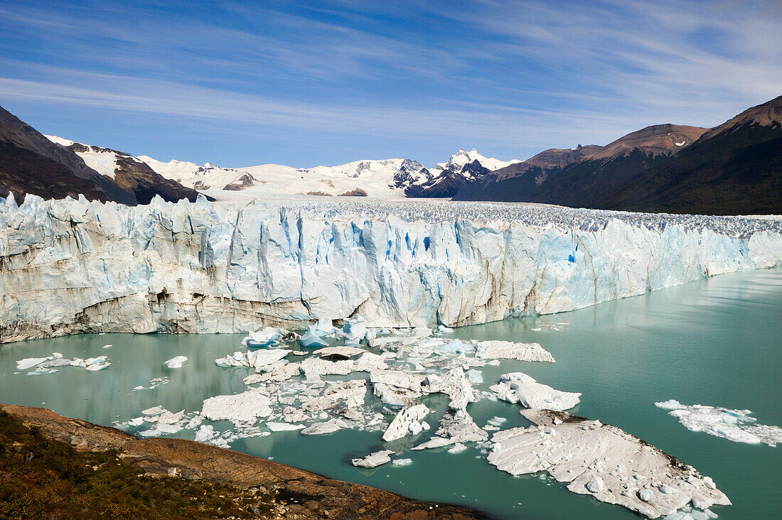 Perito-Moreno-Gletscher, UNESCO-Welterbe, in der Umgebung von El Calafate, Provinz Santa Cruz, Patagonien, Argentinien, Südamerika