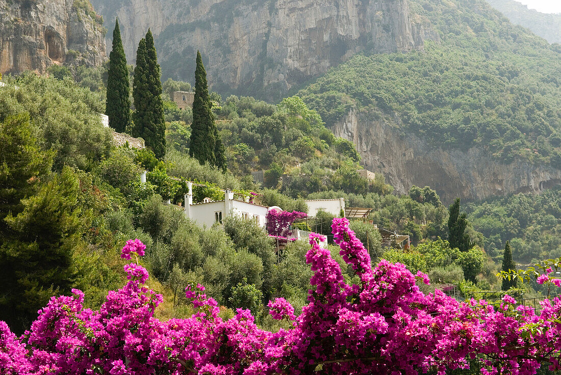 Positano, Amalfiküste, UNESCO-Weltkulturerbe, Provinz Salerno, Region Kampanien, Italien, Europa