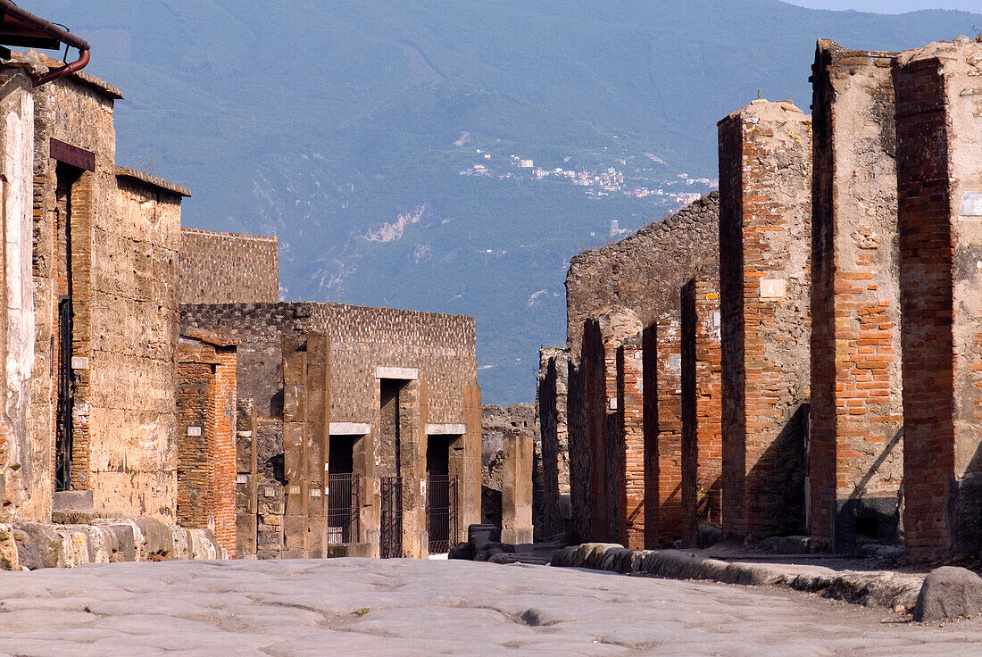 Archaeological site of Pompeii, UNESCO World Heritage Site, province of Naples, Campania region, Italy, Europe