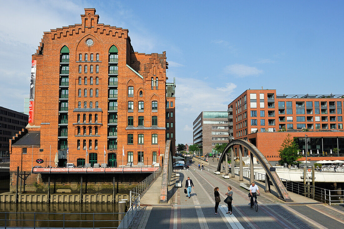 Internationales Maritimes Museum Hamburg (IMMH) in einem ehemaligen Lagerhaus, HafenCity, Hamburg, Deutschland, Europa