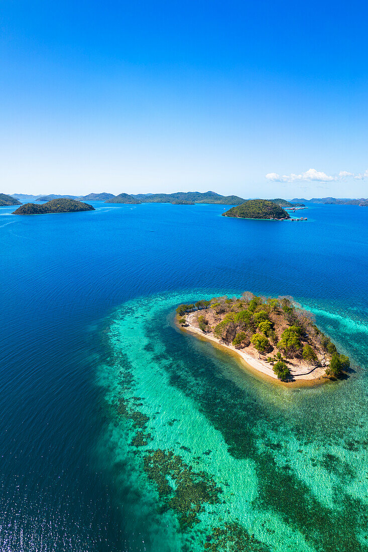 Chindonan Insel, Calamian Inseln, Coron, Palawan, Philippinen, Südostasien, Asien