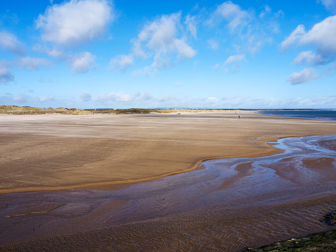 West Sands at St. Andrews, Fife, Scotland, United Kingdom, Europe