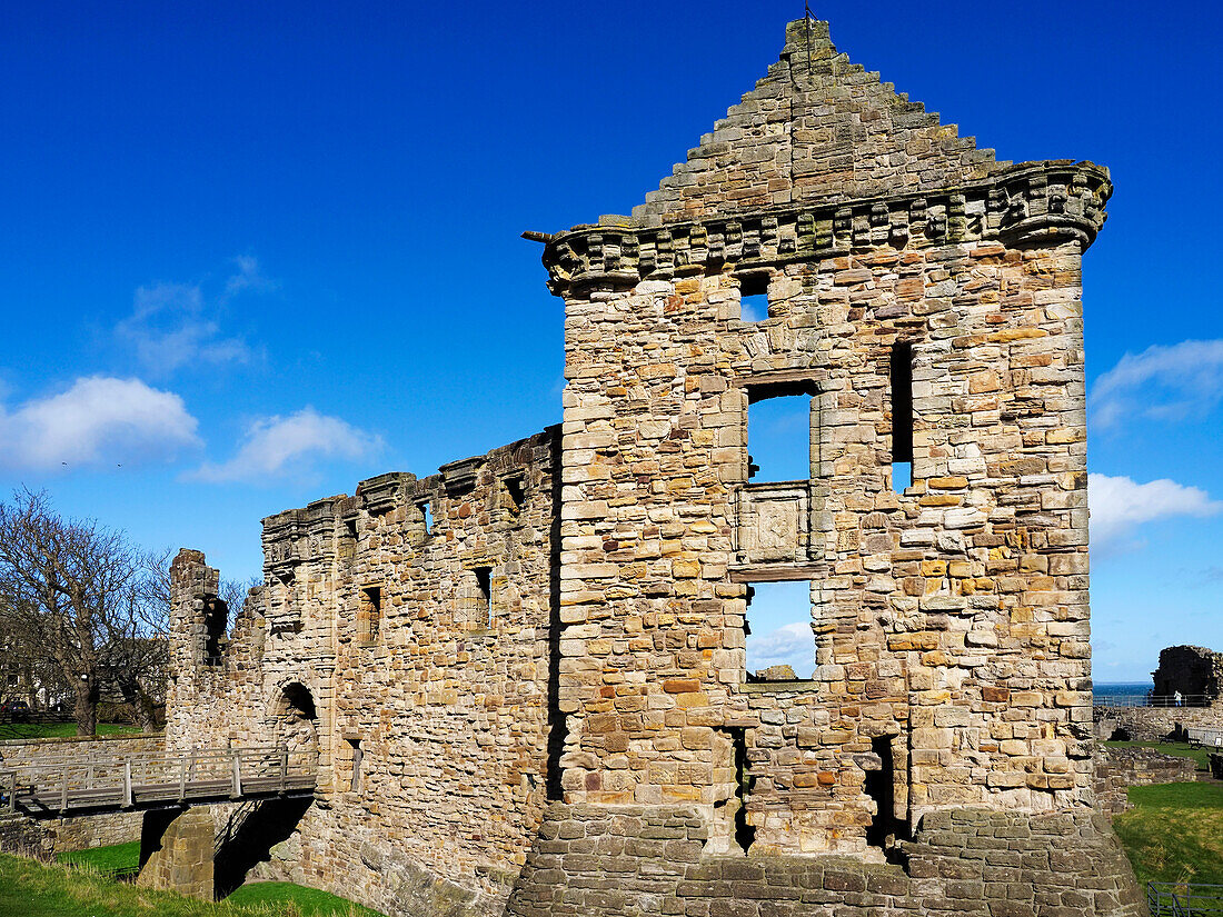 St. Andrews Castle, Fife, Scotland, United Kingdom, Europe