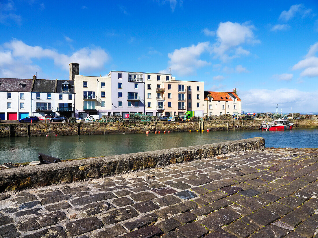 St. Andrews Harbour, Fife, Schottland, Vereinigtes Königreich, Europa