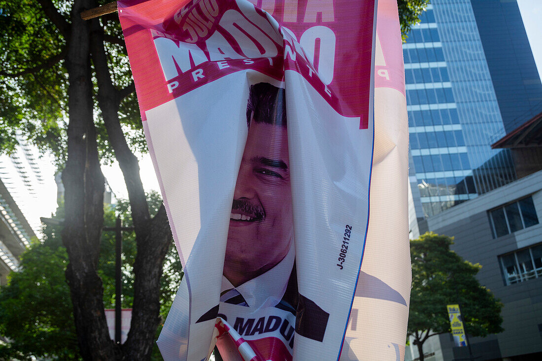 Presidential election day in Venezuela, where the current president Nicolas Maduro and opposition candidate Edmundo Gonzalez Urrutia