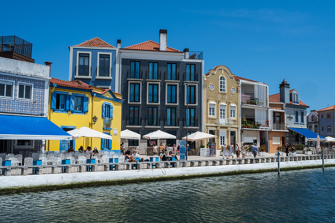 Straßen von Aveiro, Portugal