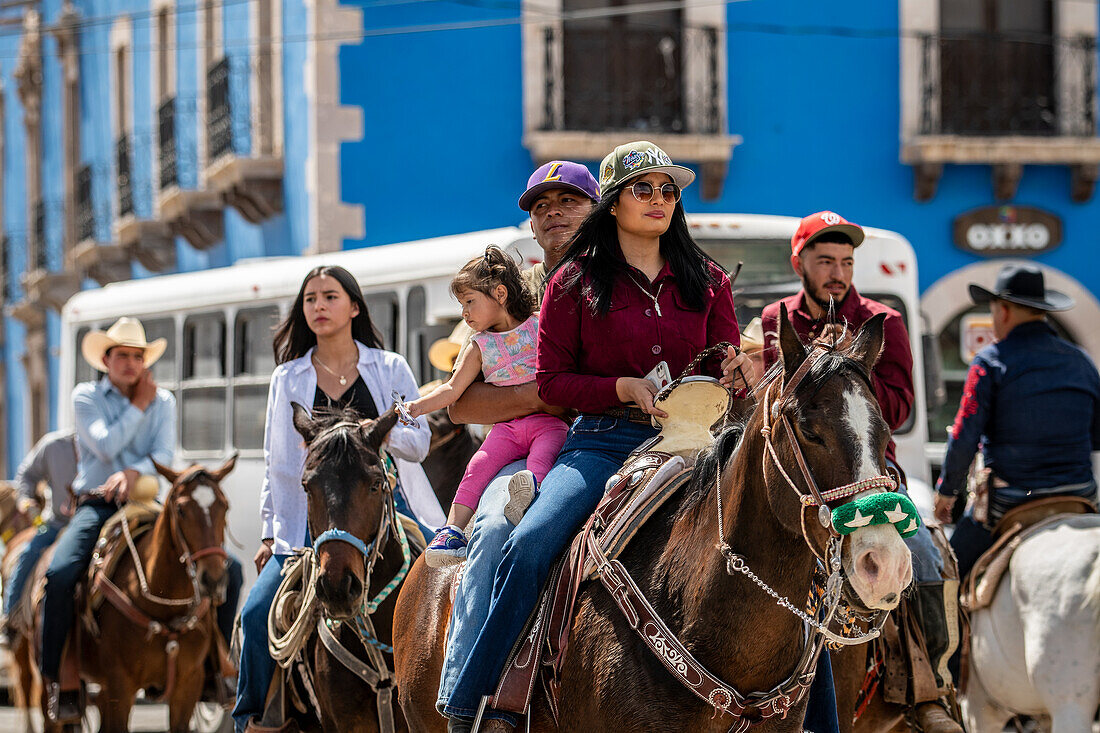 Fest in Mapimi, Mexiko.