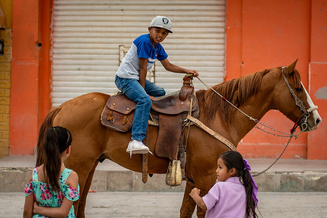 Fest in Mapimi, Mexiko.