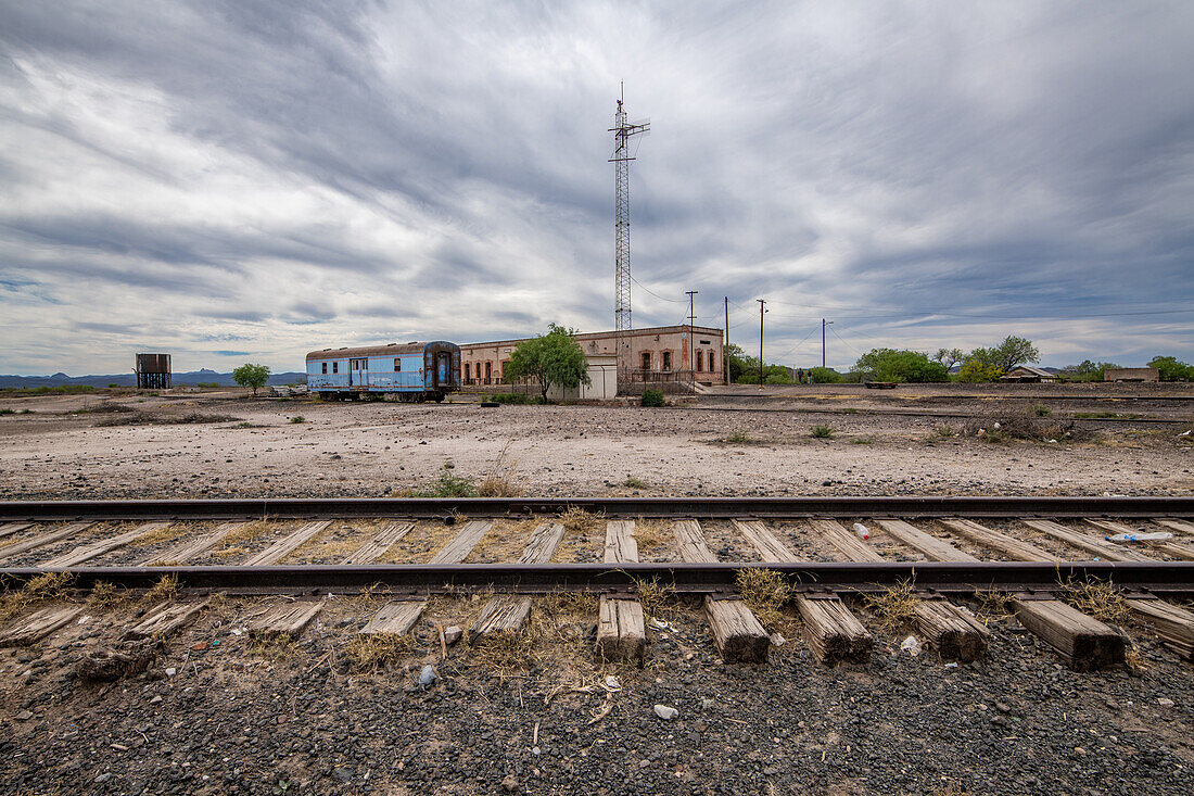 Abandoned Railroad station , Pedriceña, Mexico