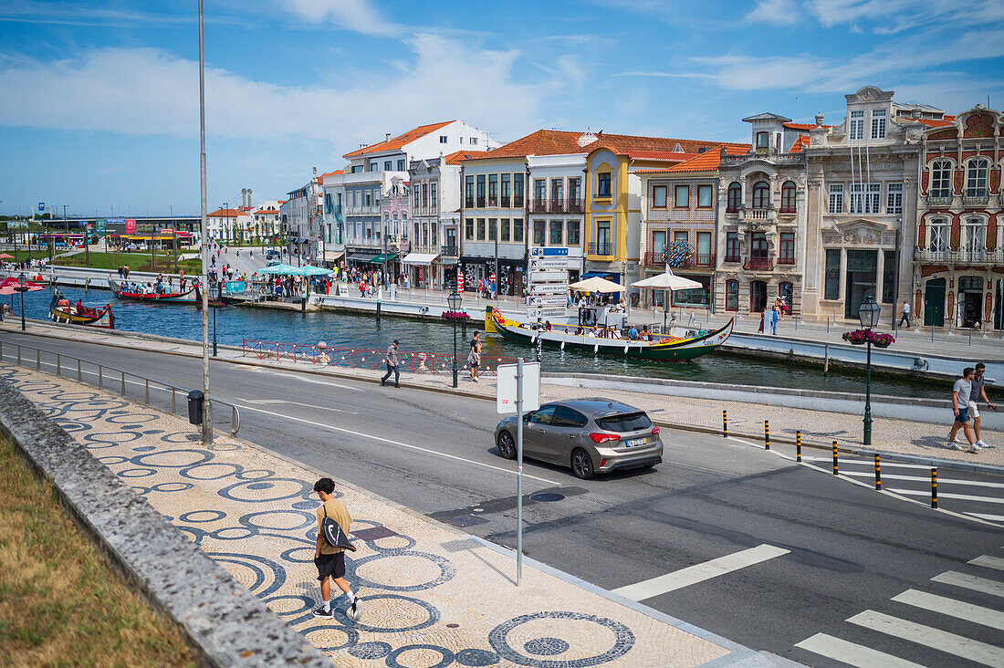 Straßen von Aveiro, Portugal