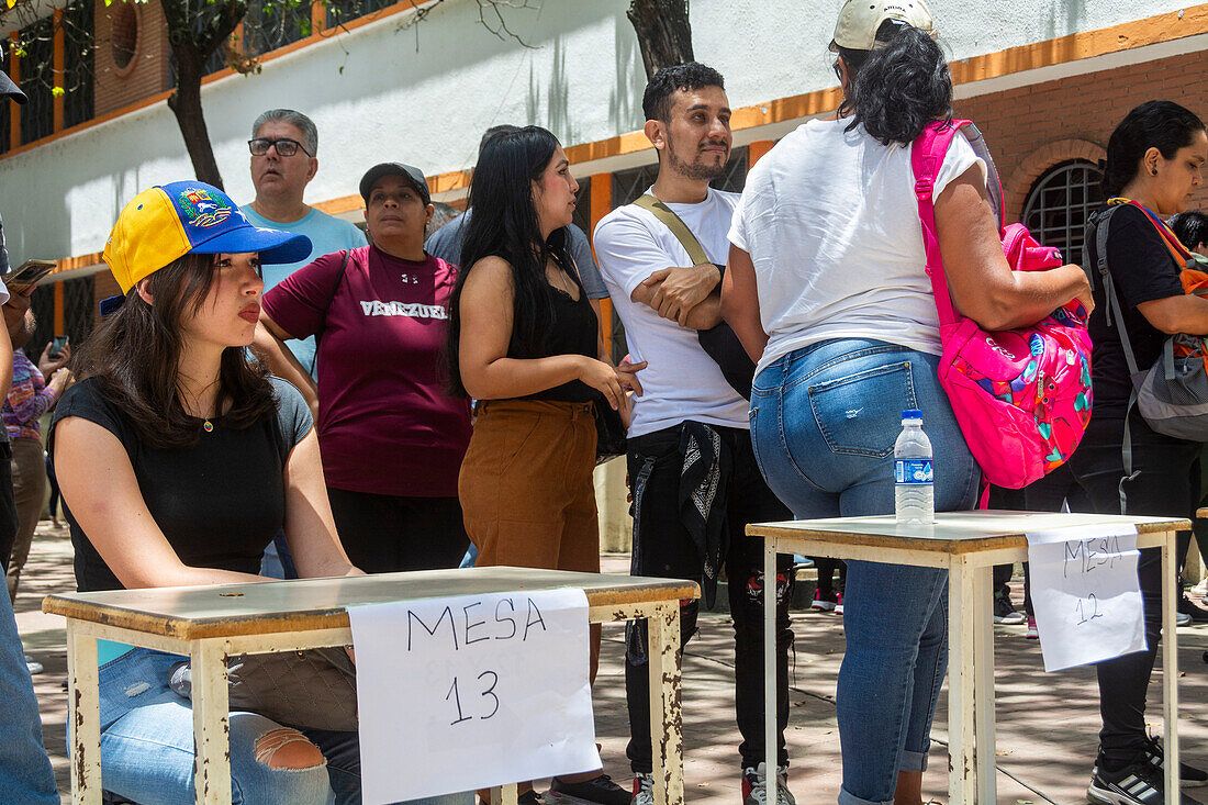 Presidential election day in Venezuela, where the current president Nicolas Maduro and opposition candidate Edmundo Gonzalez Urrutia