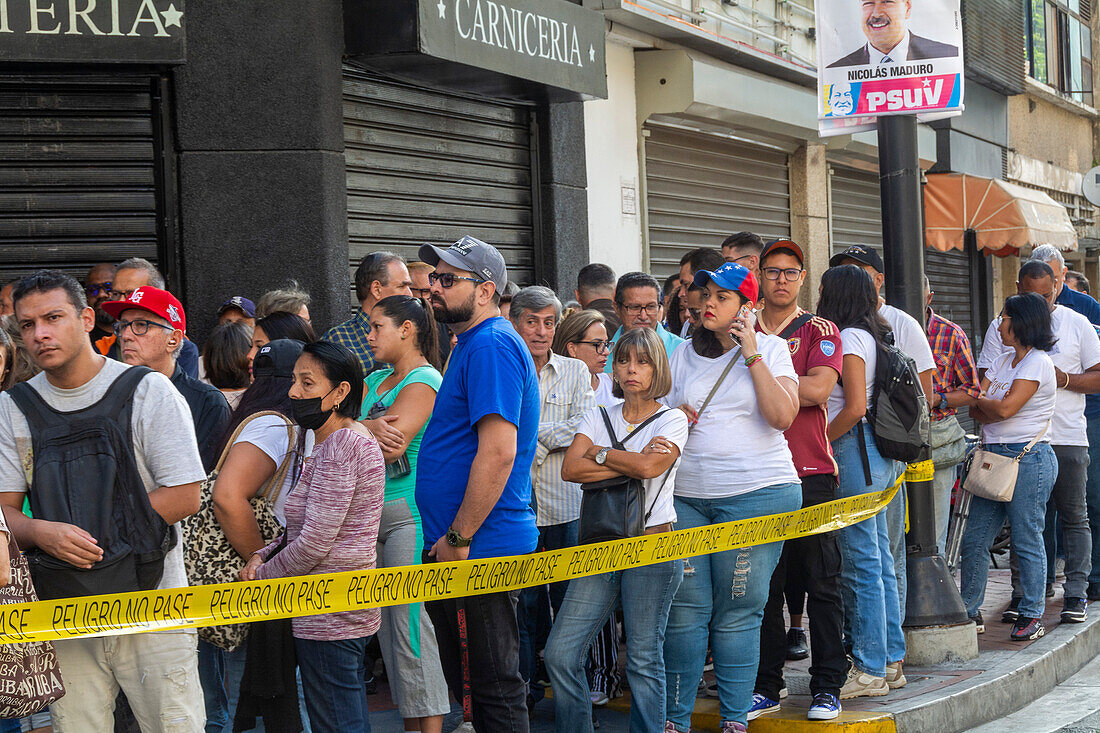 Presidential election day in Venezuela, where the current president Nicolas Maduro and opposition candidate Edmundo Gonzalez Urrutia