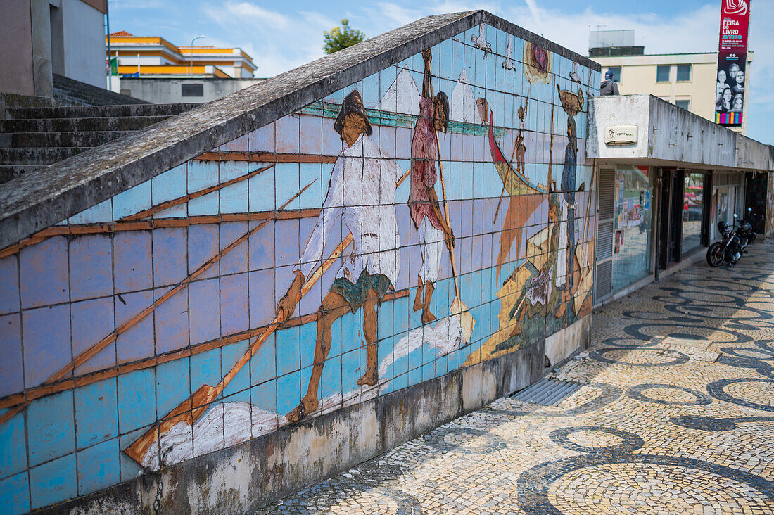 Straßen von Aveiro, Portugal