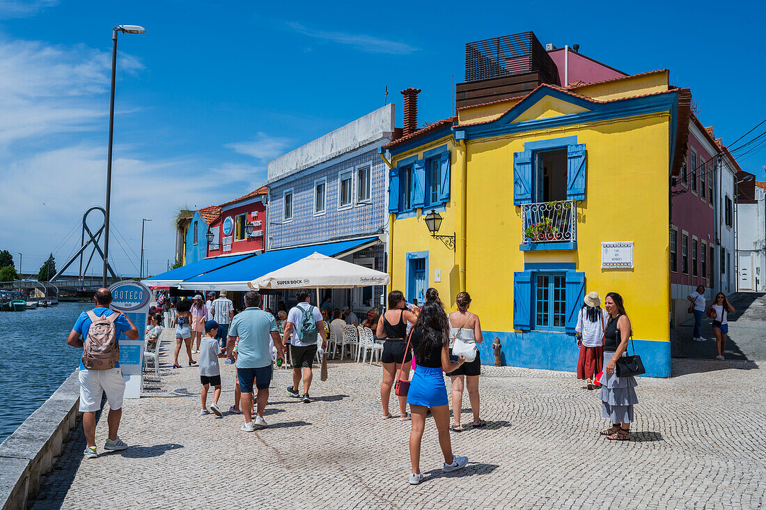 Straßen von Aveiro, Portugal