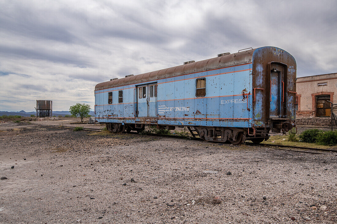 Abandoned Railroad station , Pedriceña, Mexico